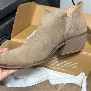 Dr. Scholl's Taupe Ankle Booties